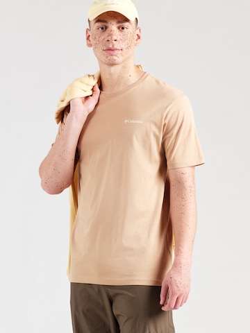 COLUMBIA Koszulka funkcyjna 'North Cascades™' w kolorze brązowy