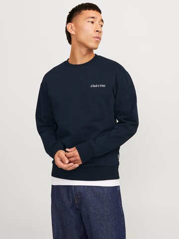 Felpa 'JJEBradley' di JACK & JONES in blu: frontale