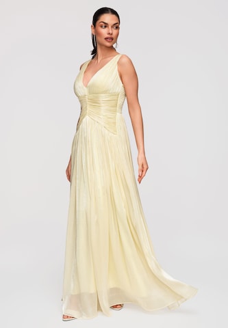 Ombre Abendkleid in Gelb