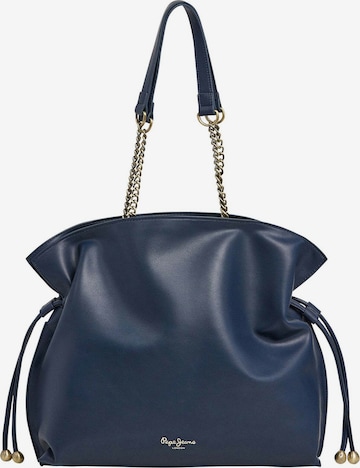 Pepe Jeans Handtasche in Blau: Vorderseite