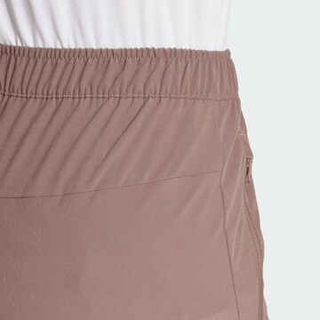 Slimfit Pantaloni outdoor 'Essentials' de la ADIDAS TERREX pe maro