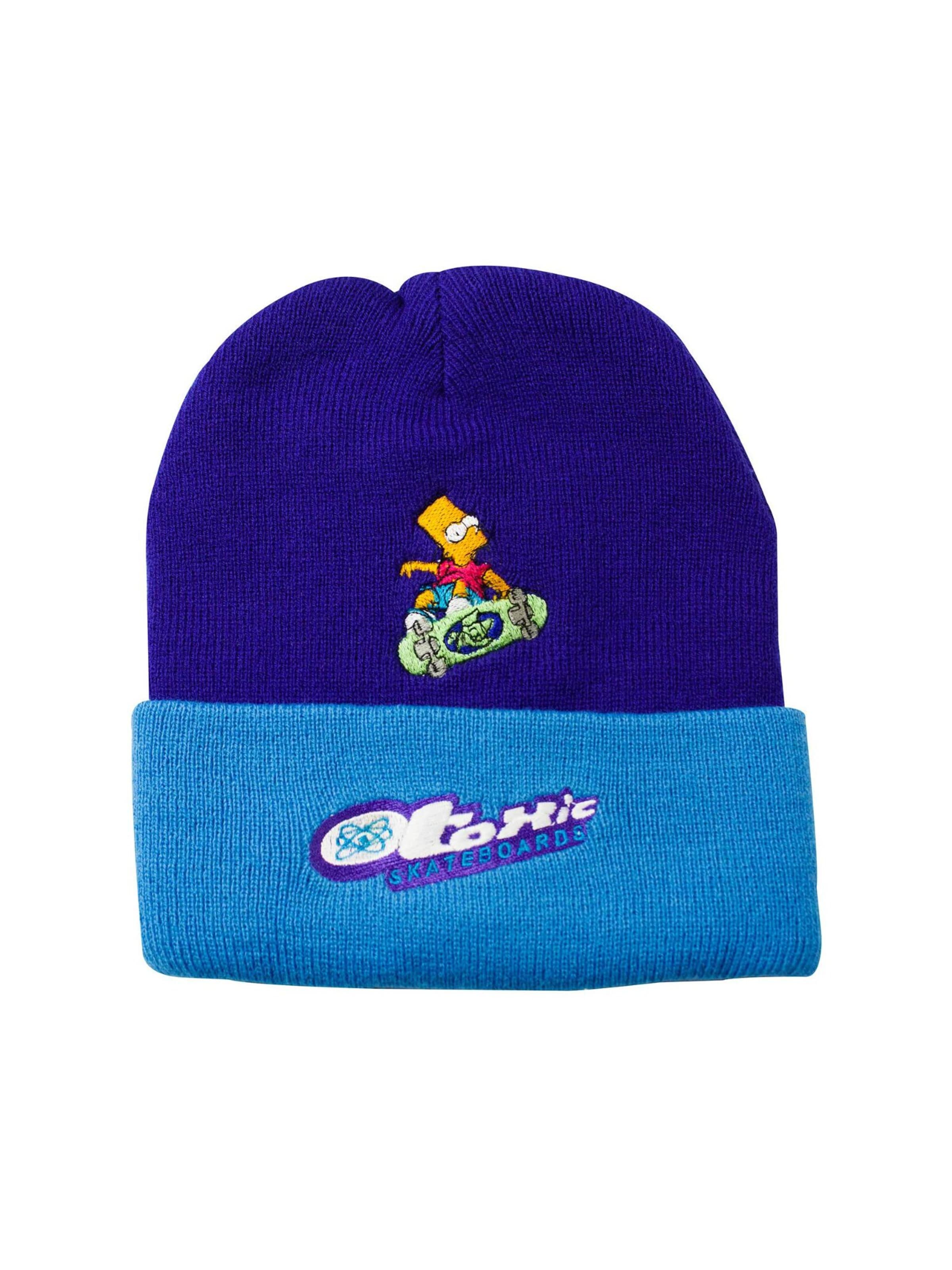 King Kameha Muts 'Bart Toxic' in Blauw: voorkant
