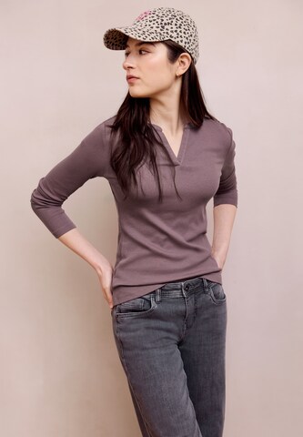 Street One Studio Shirt in Pink: front