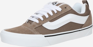 VANS Низкие кроссовки 'Knu Skool' в Коричневый: спереди
