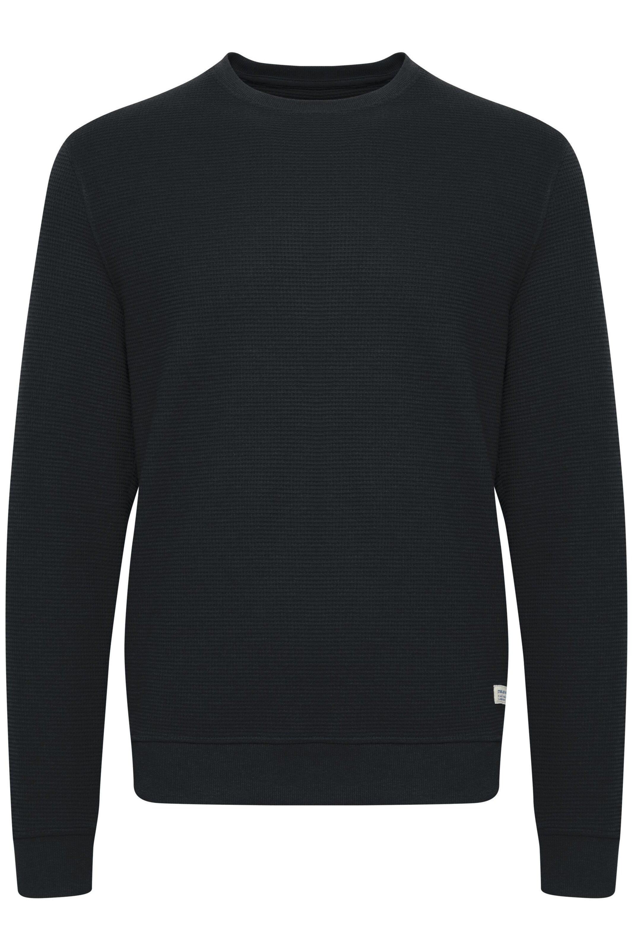 Sweat-shirt 'Christo' BLEND en noir : devant