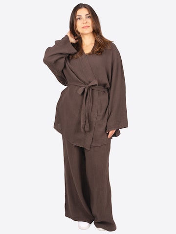 Seasons of April Kimono 'Kehlani' in Braun