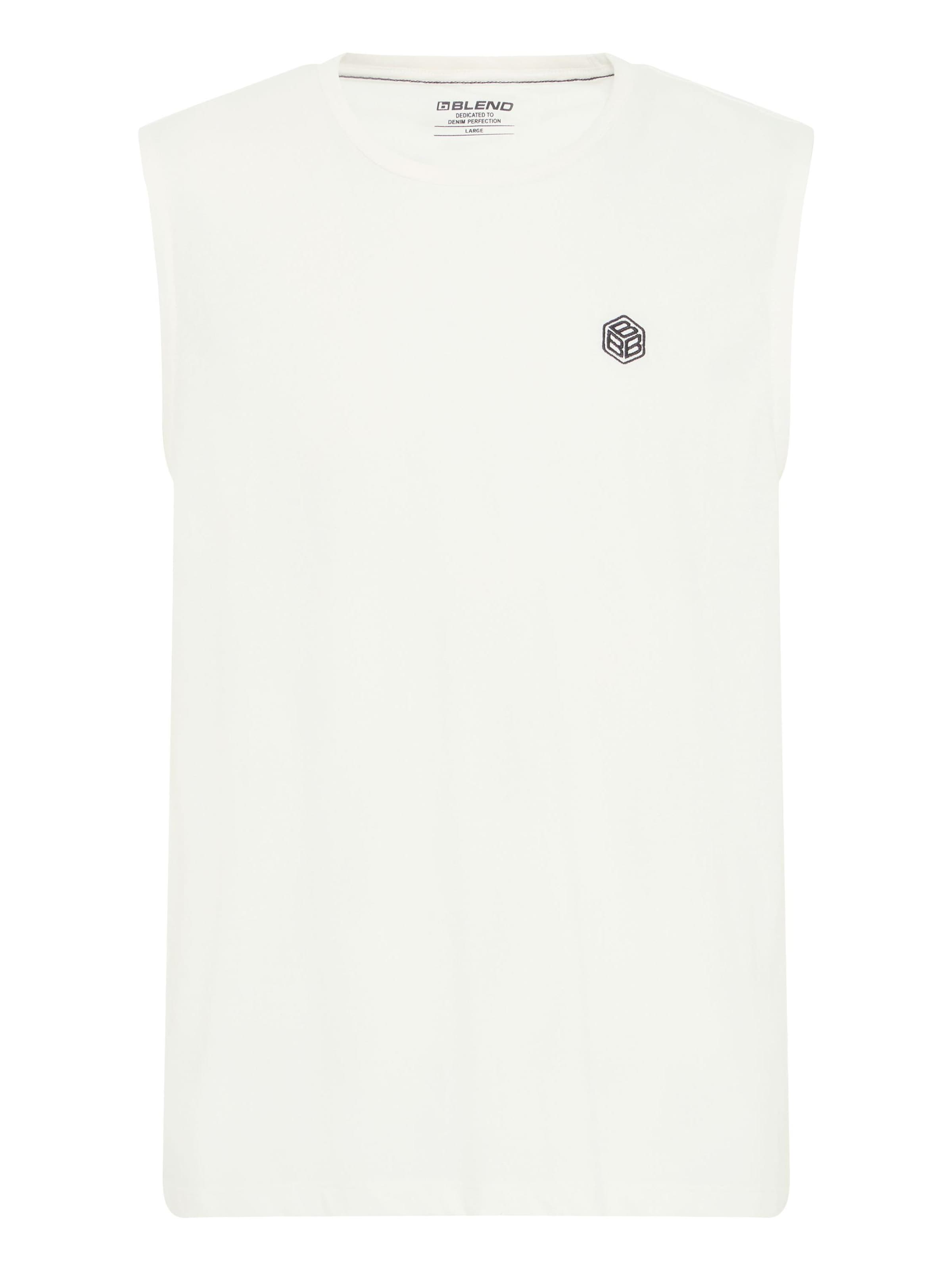 BLEND Rundhalsshirt ' BHBano ' in Weiß: Vorderseite