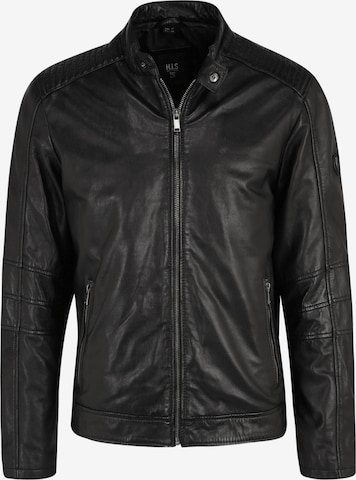 H.I.S Between-Season Jacket in Black: front