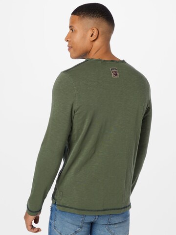 CAMP DAVID Shirt in Grün
