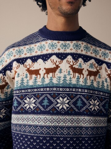 Next Pullover in Blau