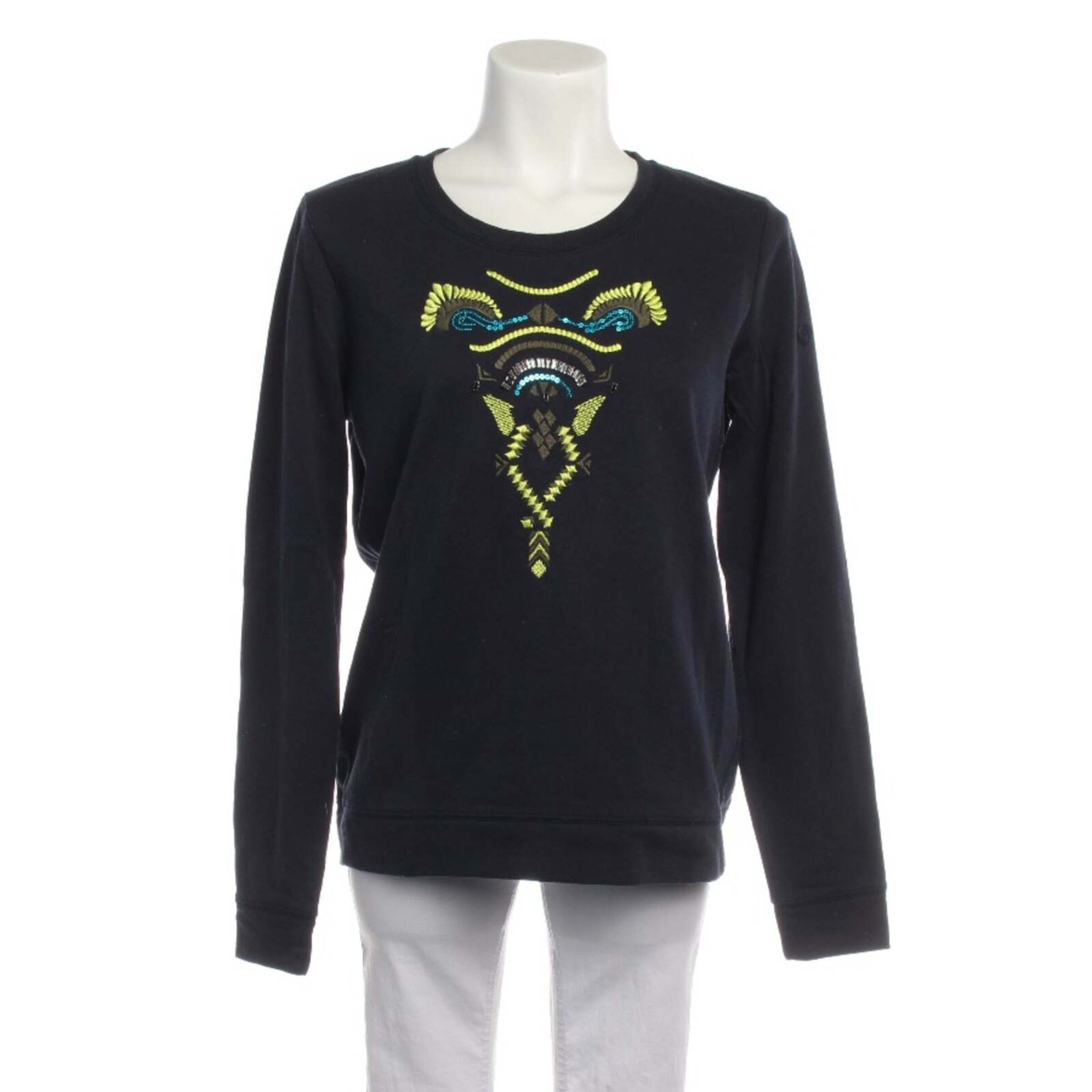 ARMANI Sweatshirt / Sweatjacke XXXL in Blau: Vorderseite