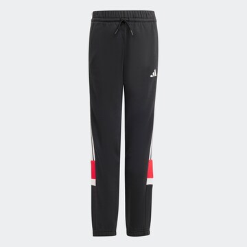 ADIDAS SPORTSWEAR Regular Pants in Black: front
