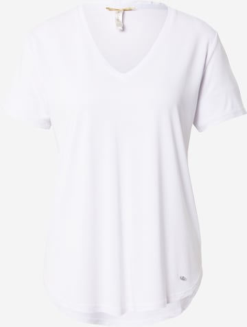 Key Largo Shirt 'LOLA' in Wit: voorkant