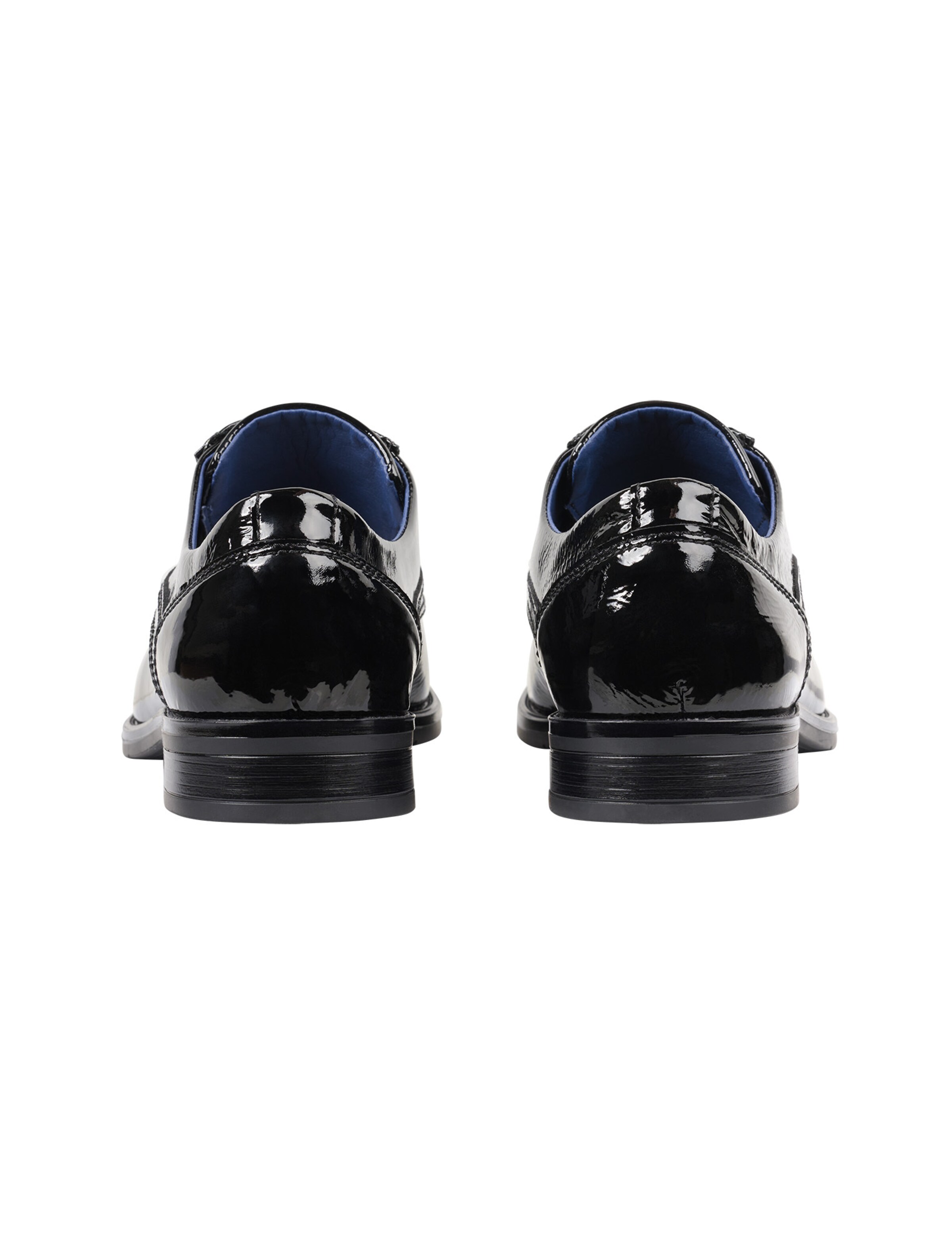 BULLBOXER Lace-up shoe 'OTIS' in Black