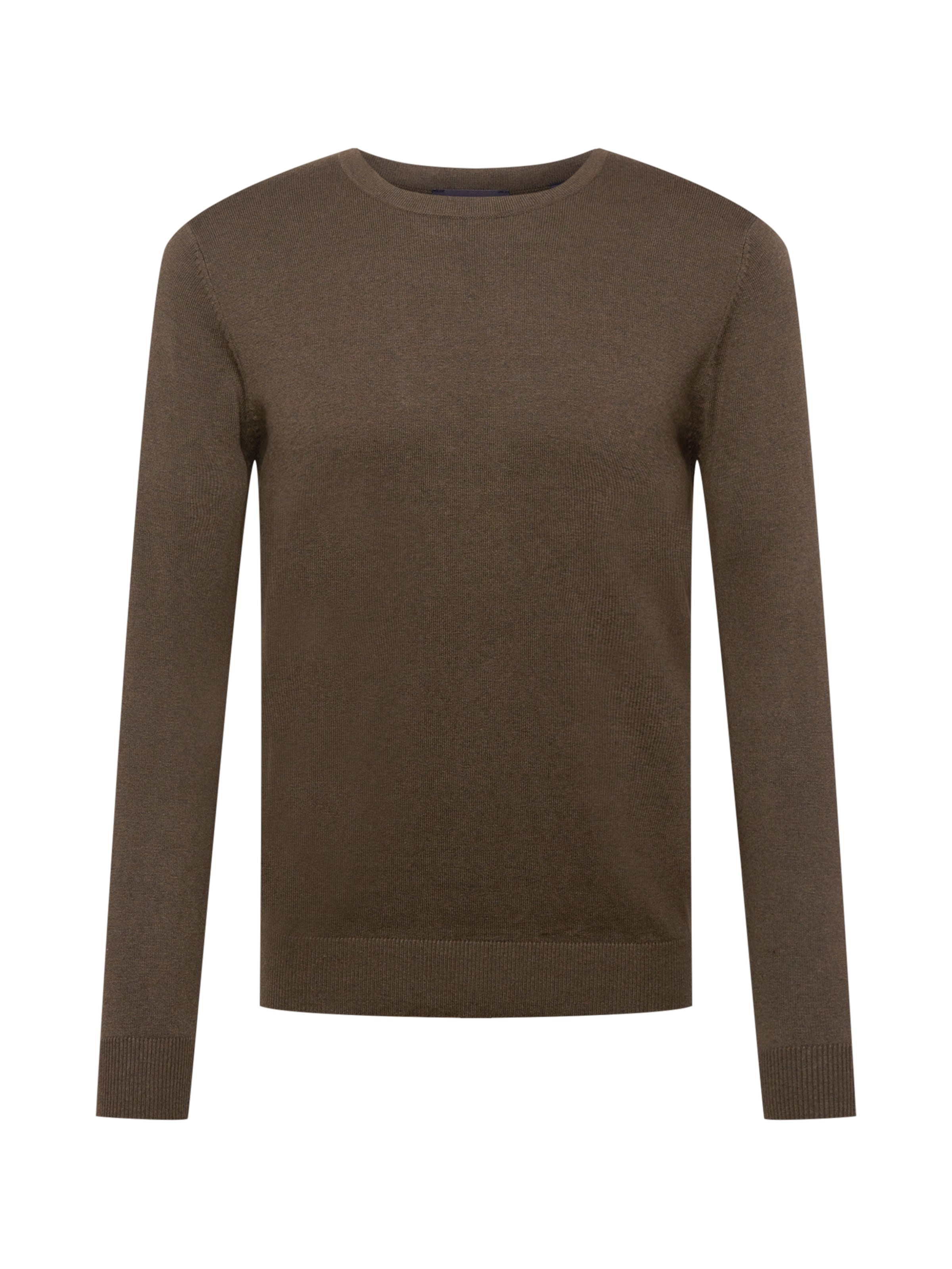 Pull-over 'JJEEmil' JACK & JONES en marron : devant