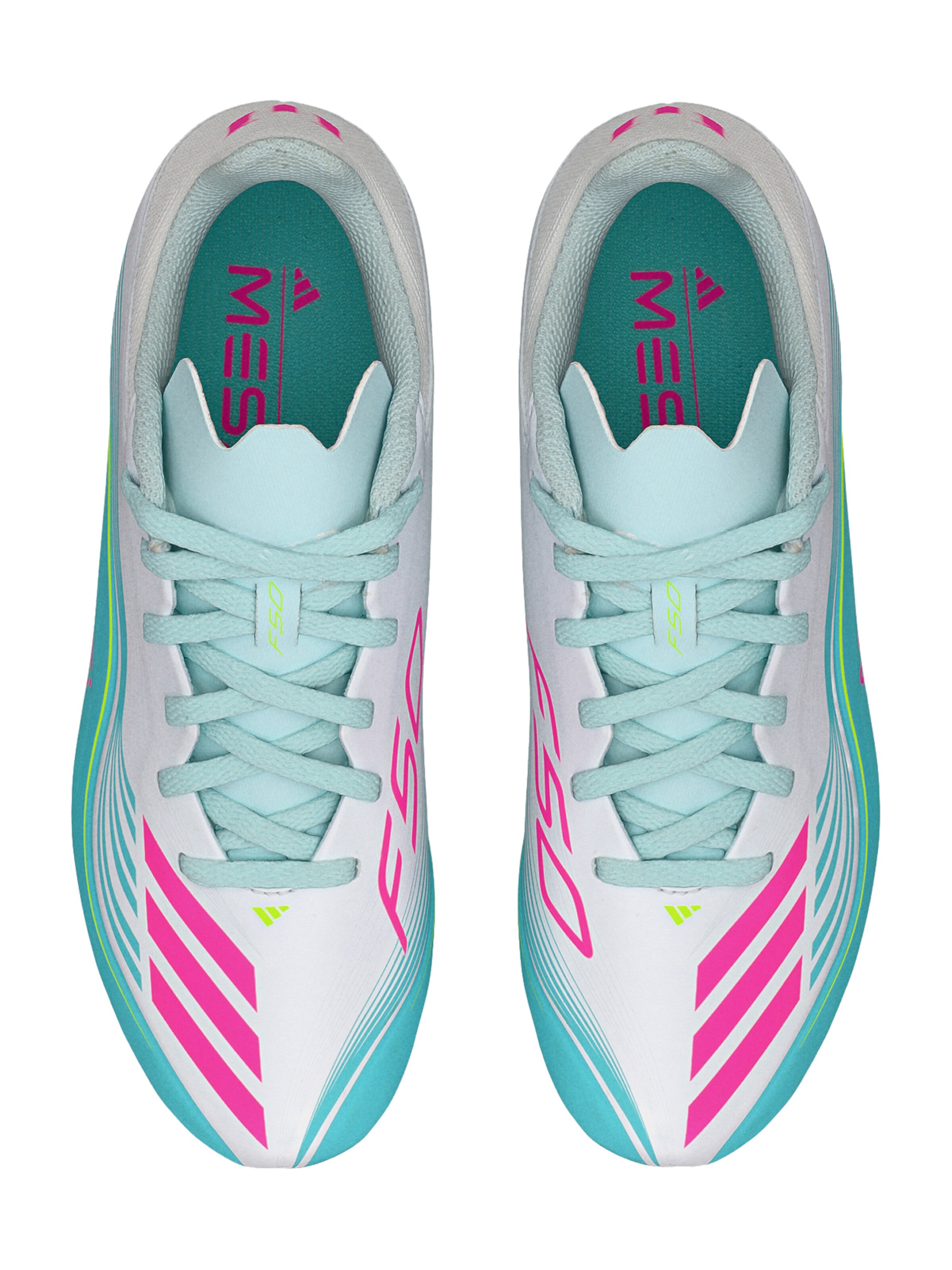 ADIDAS PERFORMANCE Спортивная обувь 'F50 MESSI LEAGUE' в Белый