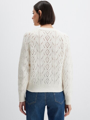 Mavi - Cárdigan en blanco