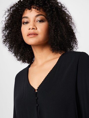ABOUT YOU Curvy Bluse 'Marian' in Schwarz