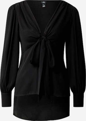 Bluză de la River Island pe negru: față