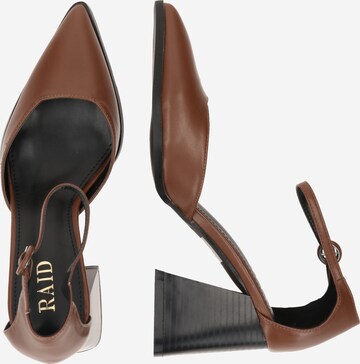 Raid Γόβες slingback 'JOLLY' σε καφέ