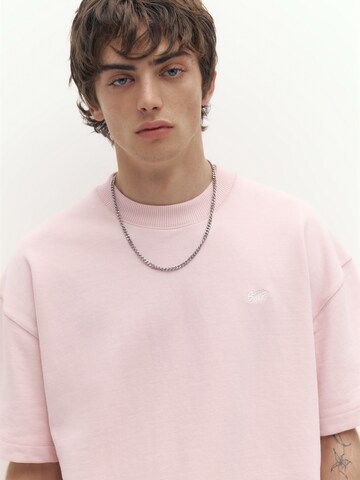 Pull&Bear Majica 'STWD' | roza barva