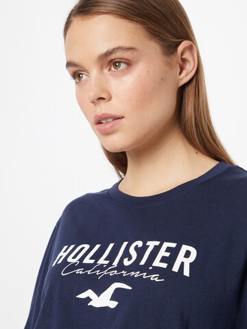 HOLLISTER Shirt in Blau