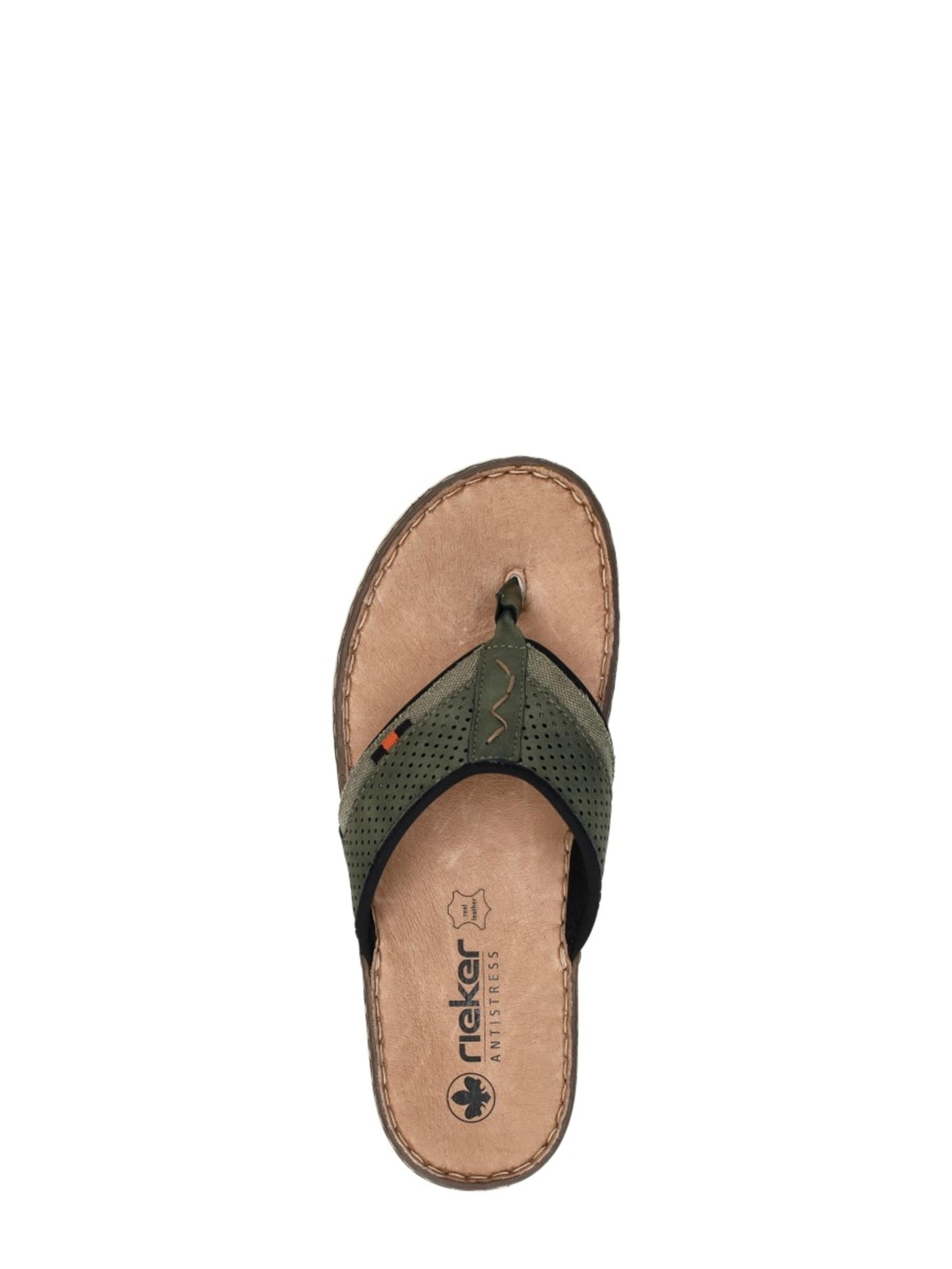 Rieker Teenslippers 'Teen' in Groen