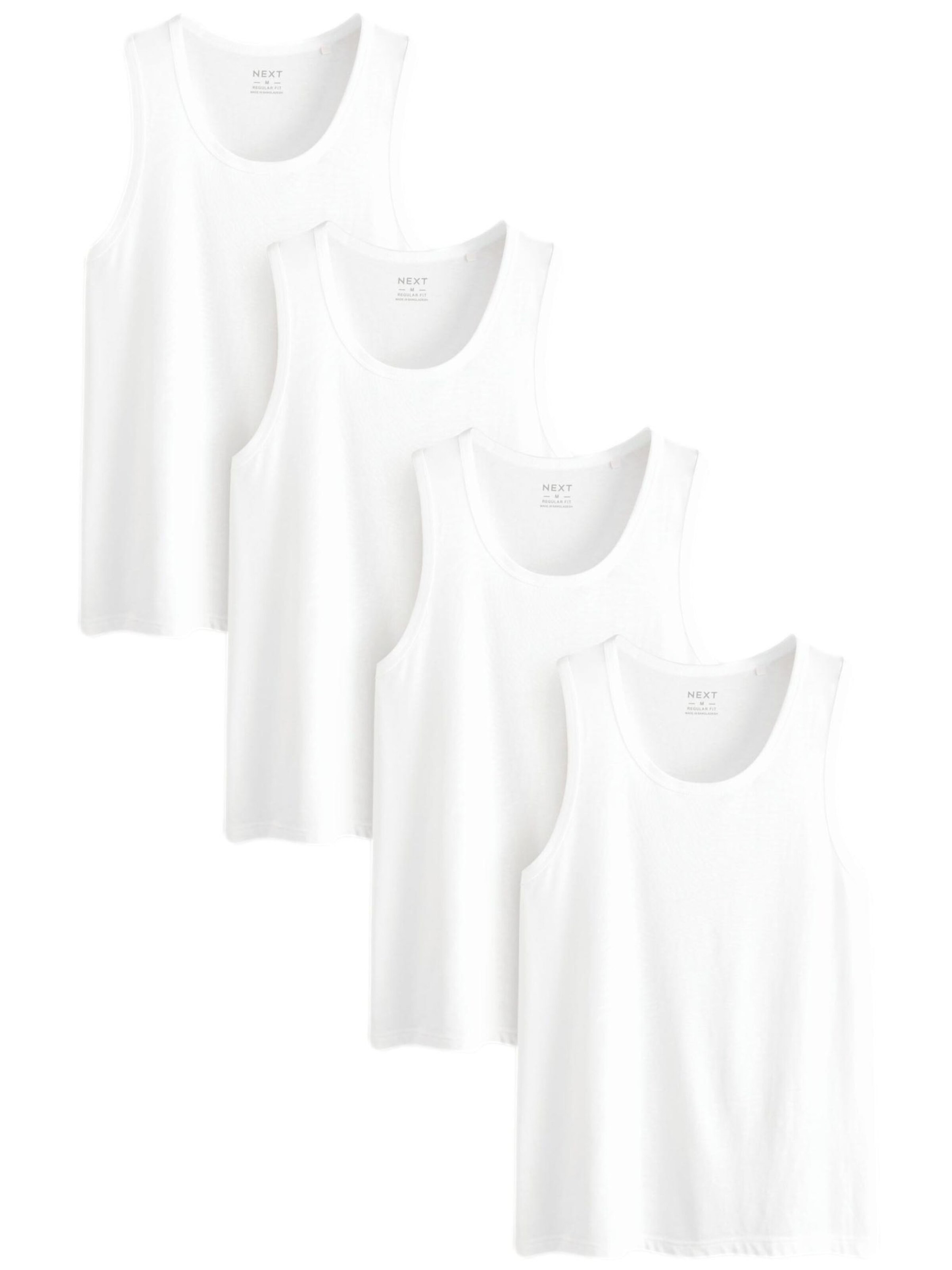 Next Φανέλα σε λευκό: μπροστά