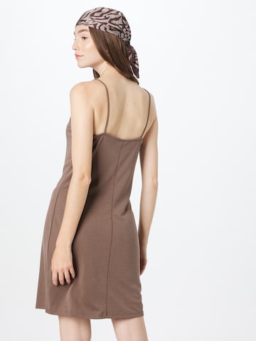 Monki Summer Dress in Brown