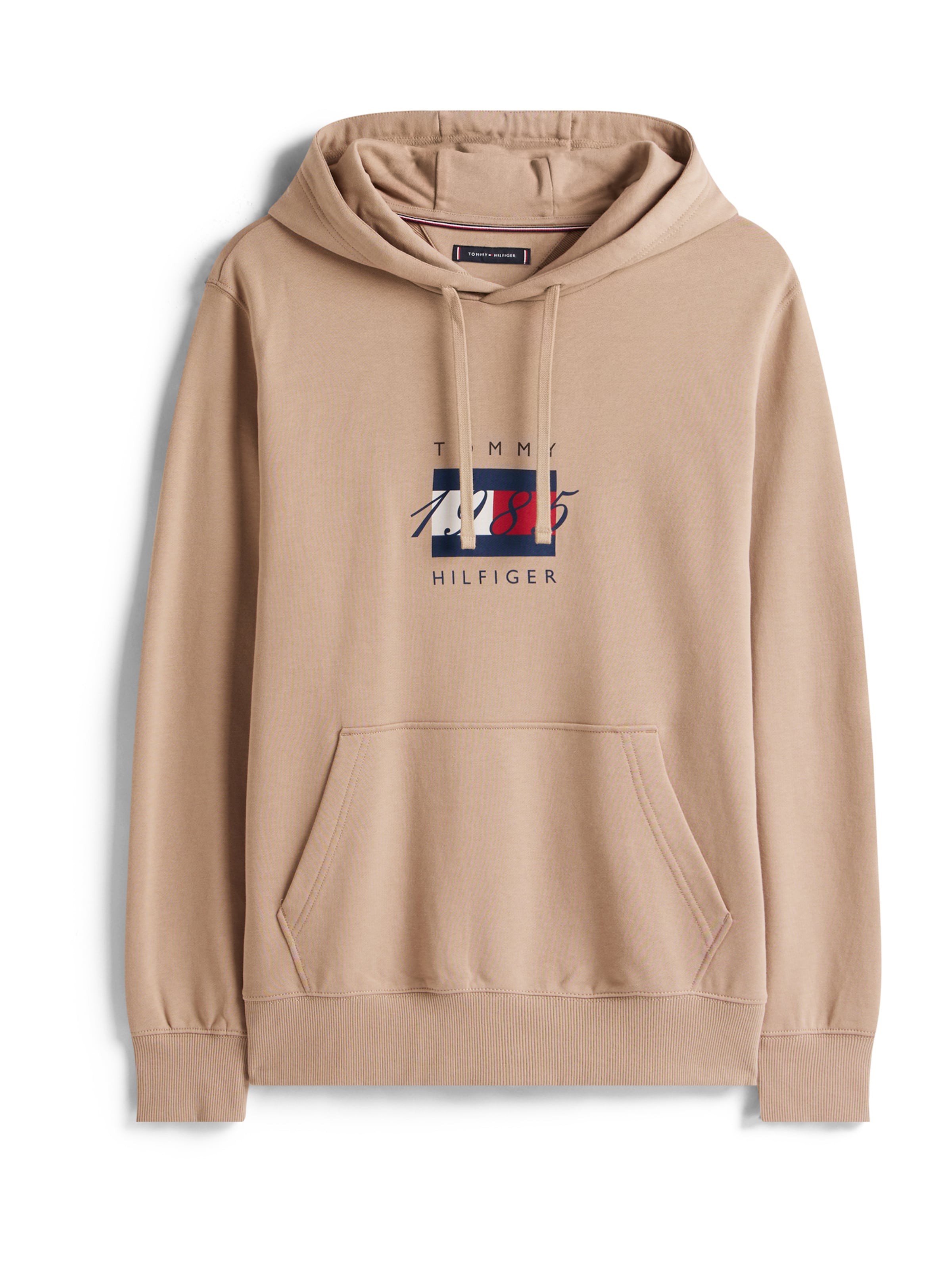 Felpa di TOMMY HILFIGER in beige: frontale