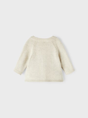 NAME IT Knit cardigan 'Duline' in Beige