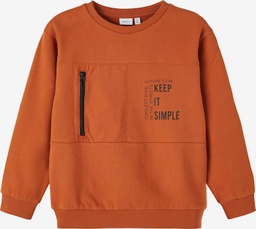 NAME IT Sweatshirt in Oranje: voorkant