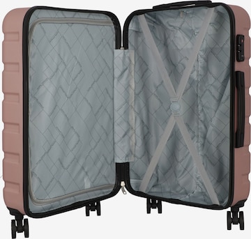 Ensemble de bagages 'Phoenix' Worldpack en rose