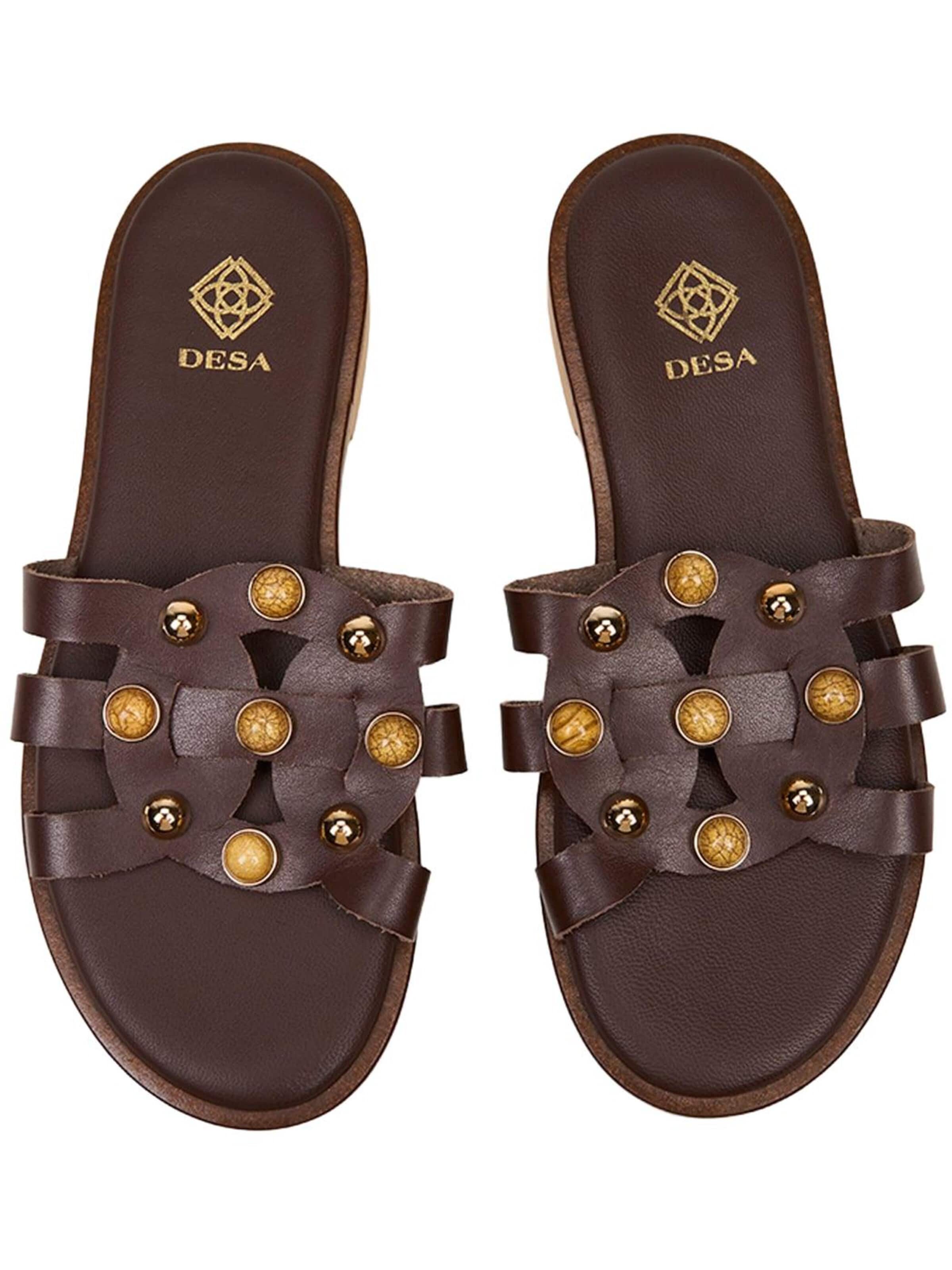 Desa Pantolette 'Pantoletten'‌‌‌‌‌ in Braun