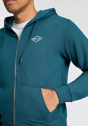 Veste de survêtement REPLAY en vert