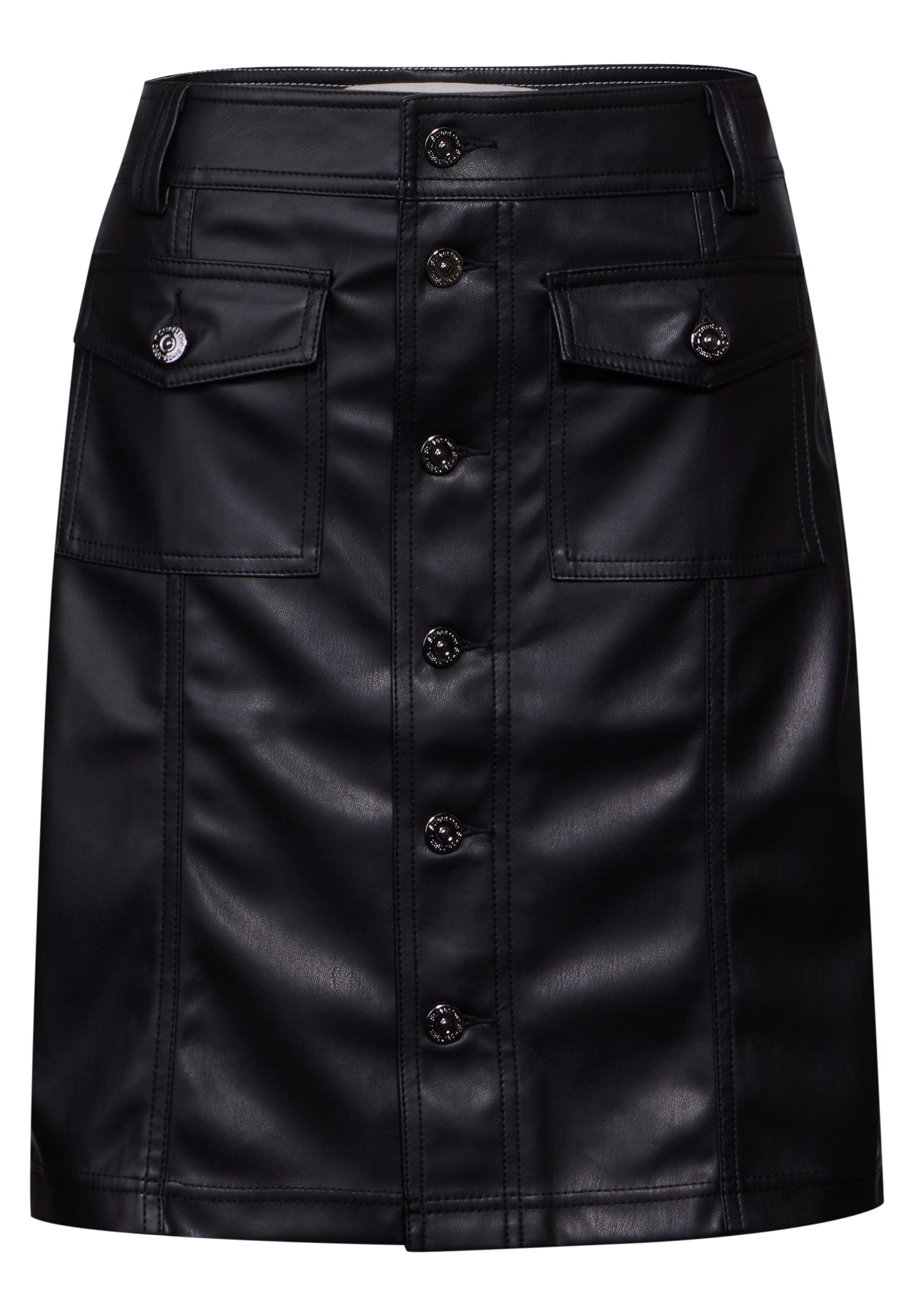 STREET ONE Rock in Schwarz: Vorderseite