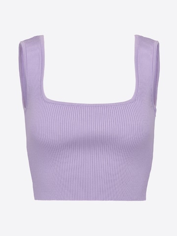 UNFOLLOWED x ABOUT YOU Top 'SOFT' in Purple: front