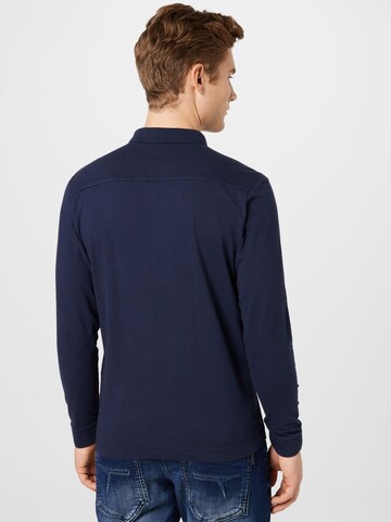 TOM TAILOR Shirt in Blau