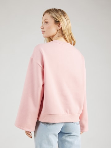 VILA Sweatshirt 'TEKS' in Pink