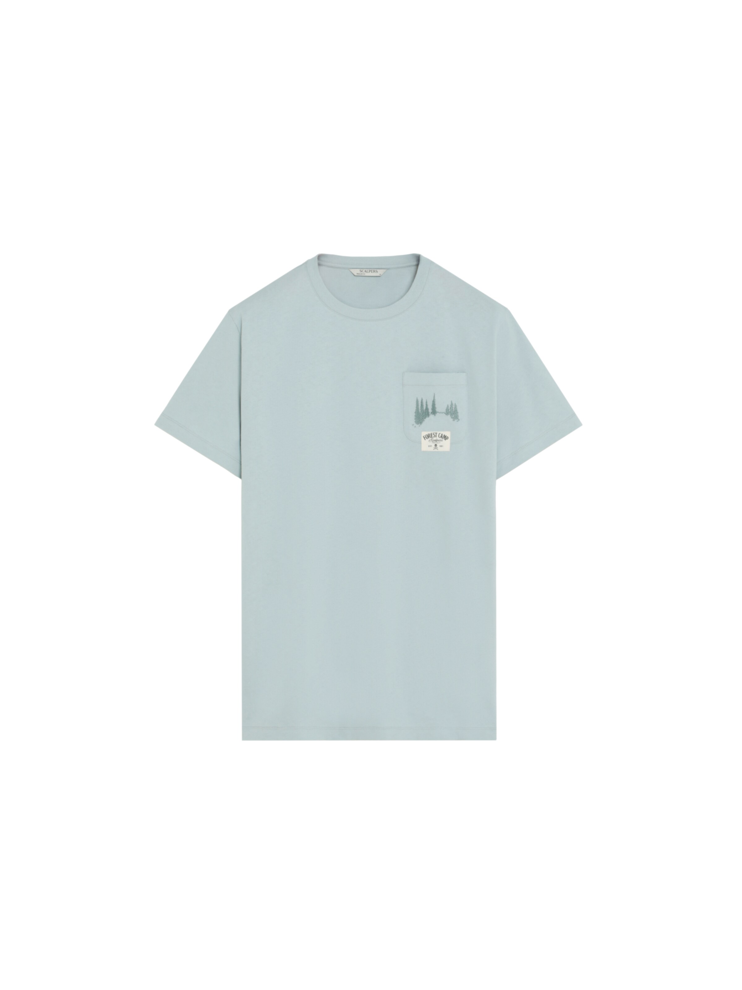 Scalpers Shirt ' ' in Green: front