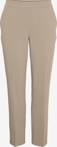 PIECES Broek 'PCBOSELLA' in Beige: voorkant