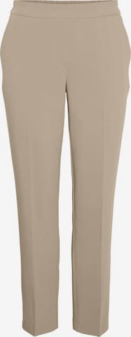 Regular Pantalon 'PCBOSELLA' PIECES en beige : devant