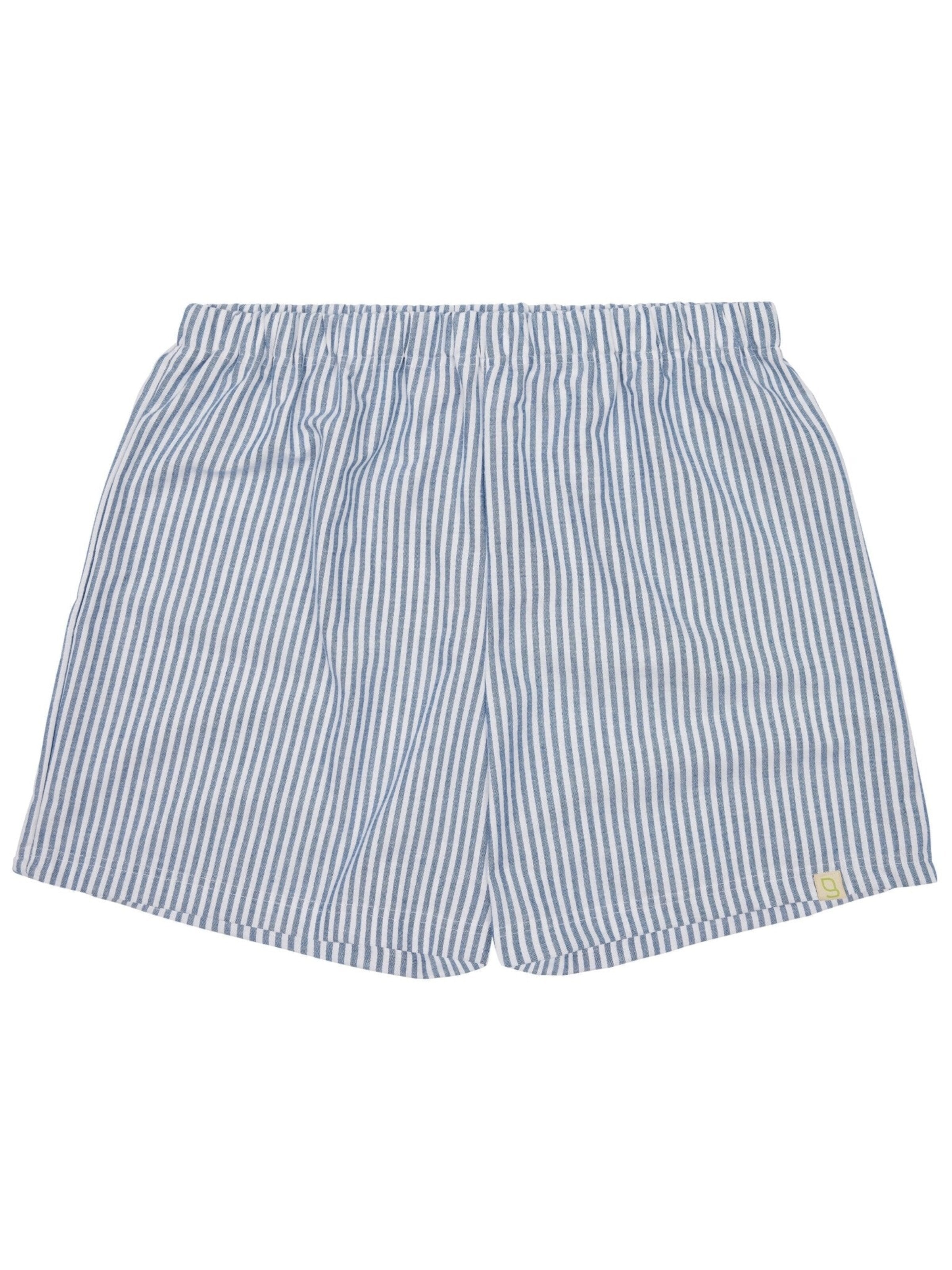 greenjama Pyjamahose‌‌‌‌‌‌ in Blau: Vorderseite