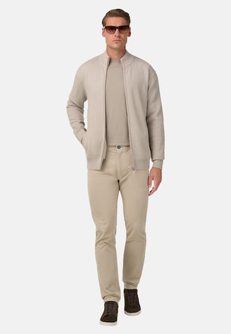 Boggi Milano Gebreid vest in Grijs