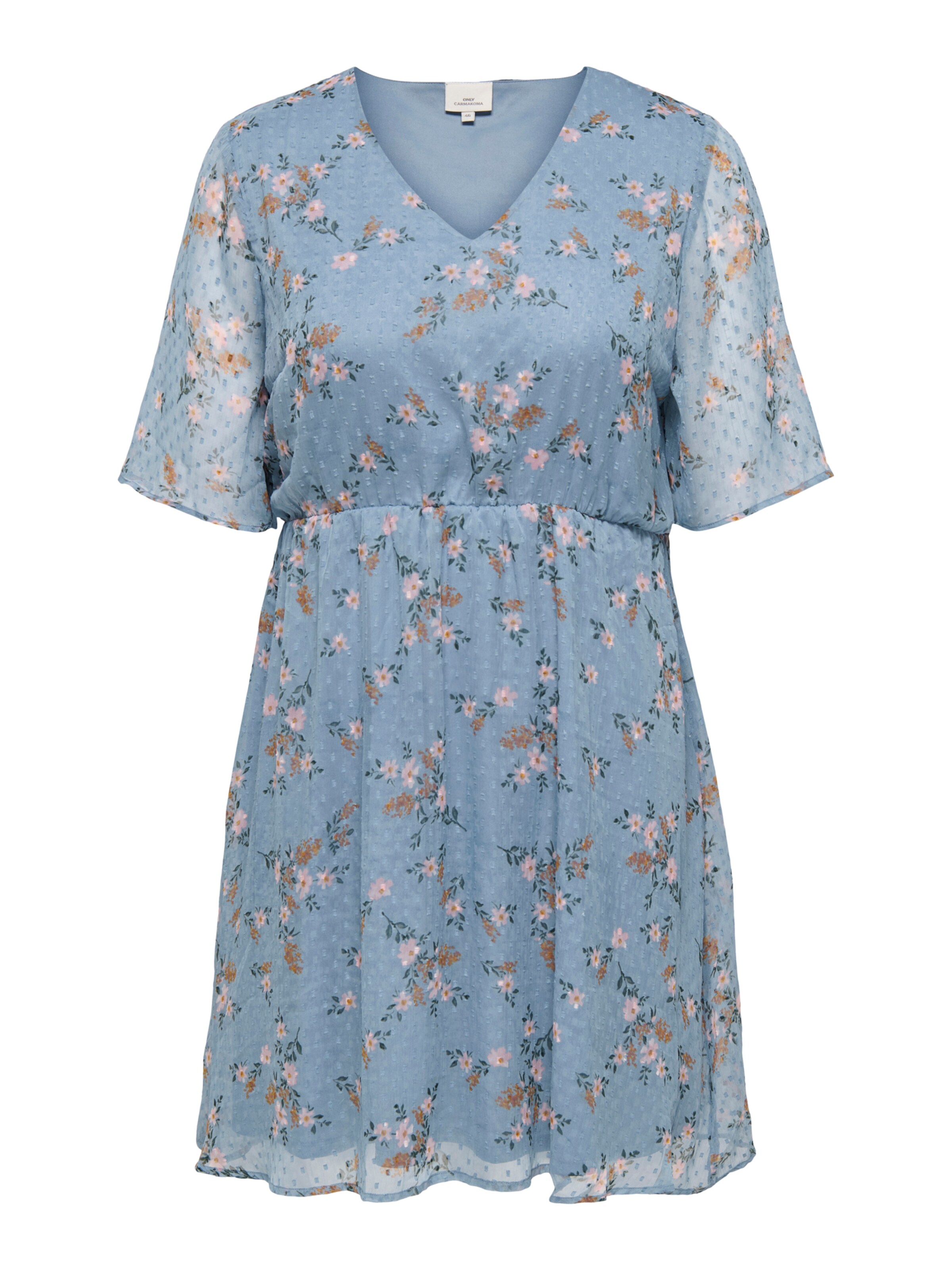 ONLY Carmakoma Kleid 'CARSIGRID' in Blau: Vorderseite