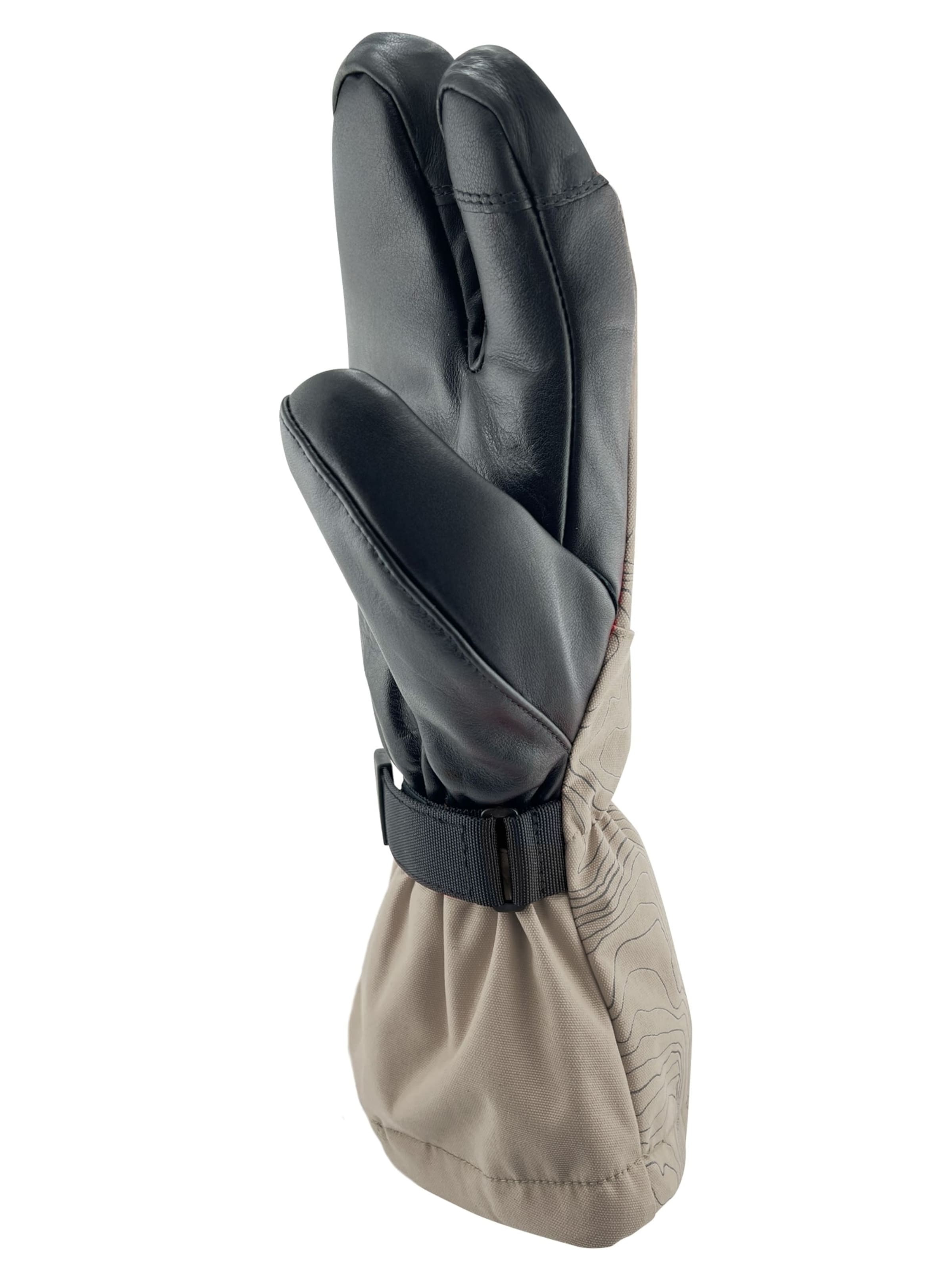 KESSLER Full Finger Gloves in Grey