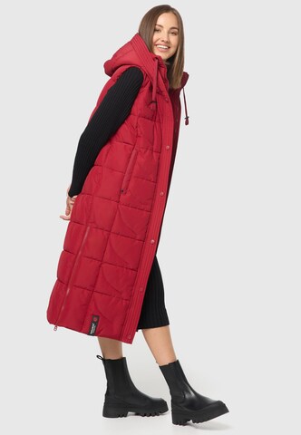 Gilet 'Brezelchen' NAVAHOO en rouge