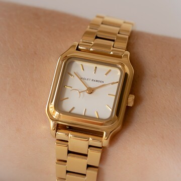 Violet Hamden Analoog horloge in Goud