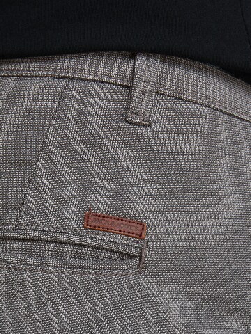 JACK & JONES Liibuv Chino-püksid 'Marco Kenso', värv hall