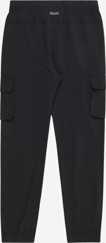 Abercrombie & Fitch Tapered Trousers in Black